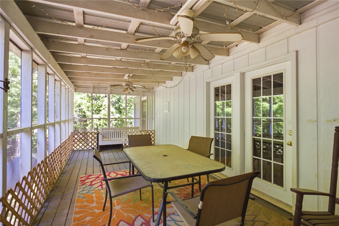 311 Cumberland Way Anderson, SC 29621 - Photo 37 of 44 Relax outdoors on the spacious screened porch, complete with multiple ceiling fans for comfort.