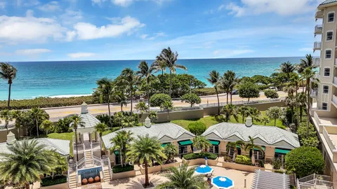 a view of yard with outdoor seating