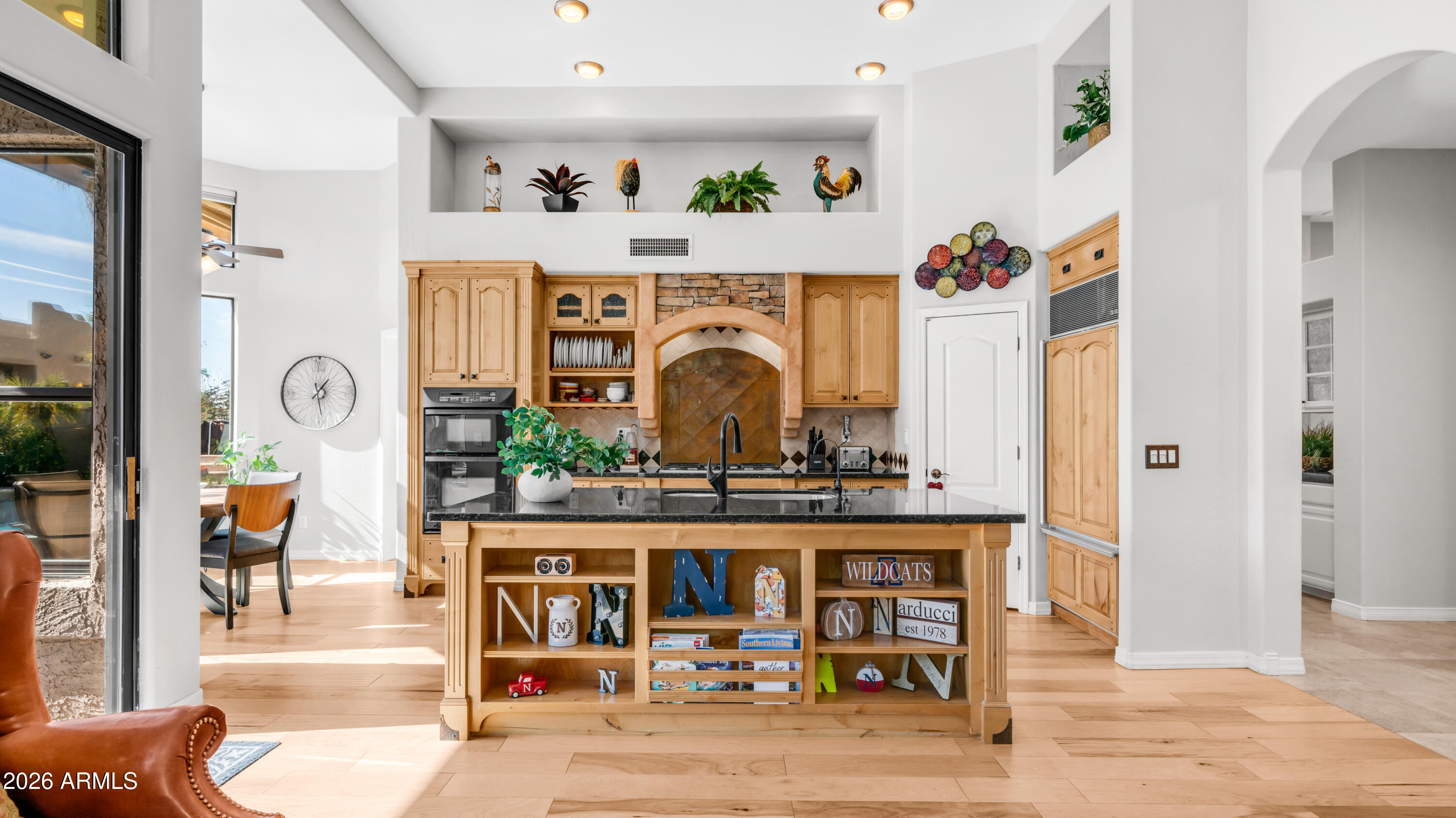 4055 North Recker Road, Unit 50 Mesa, AZ 85215 - Photo 23 of 77 a view of living room with furniture and wooden floor