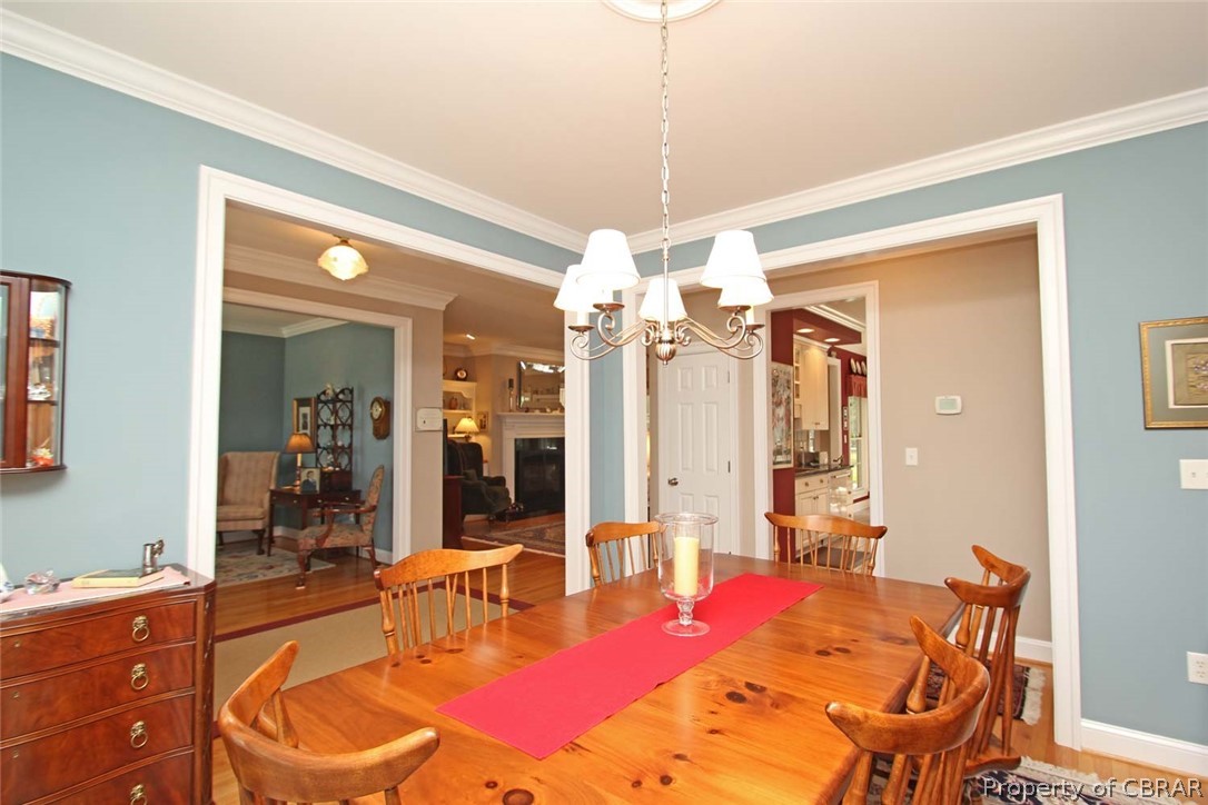 258 Old Point Road White Stone, VA 22578 - Photo 20 of 50 Dining Room with access open to all entertainment areas!