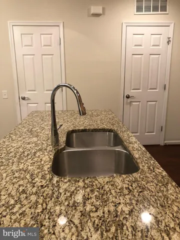 a close view of sink and tap