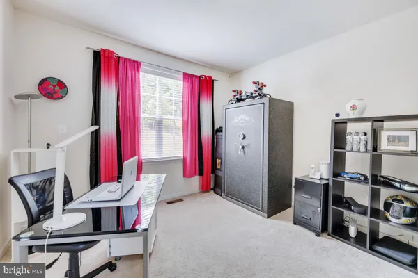 a very nice looking room with a large window