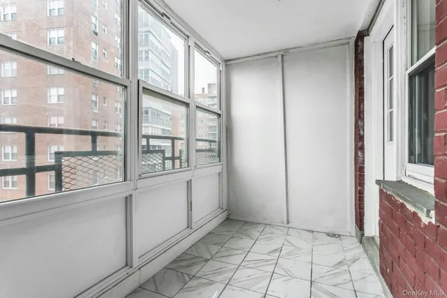 a view of an empty room with window
