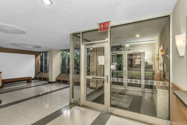 a room with gym equipment