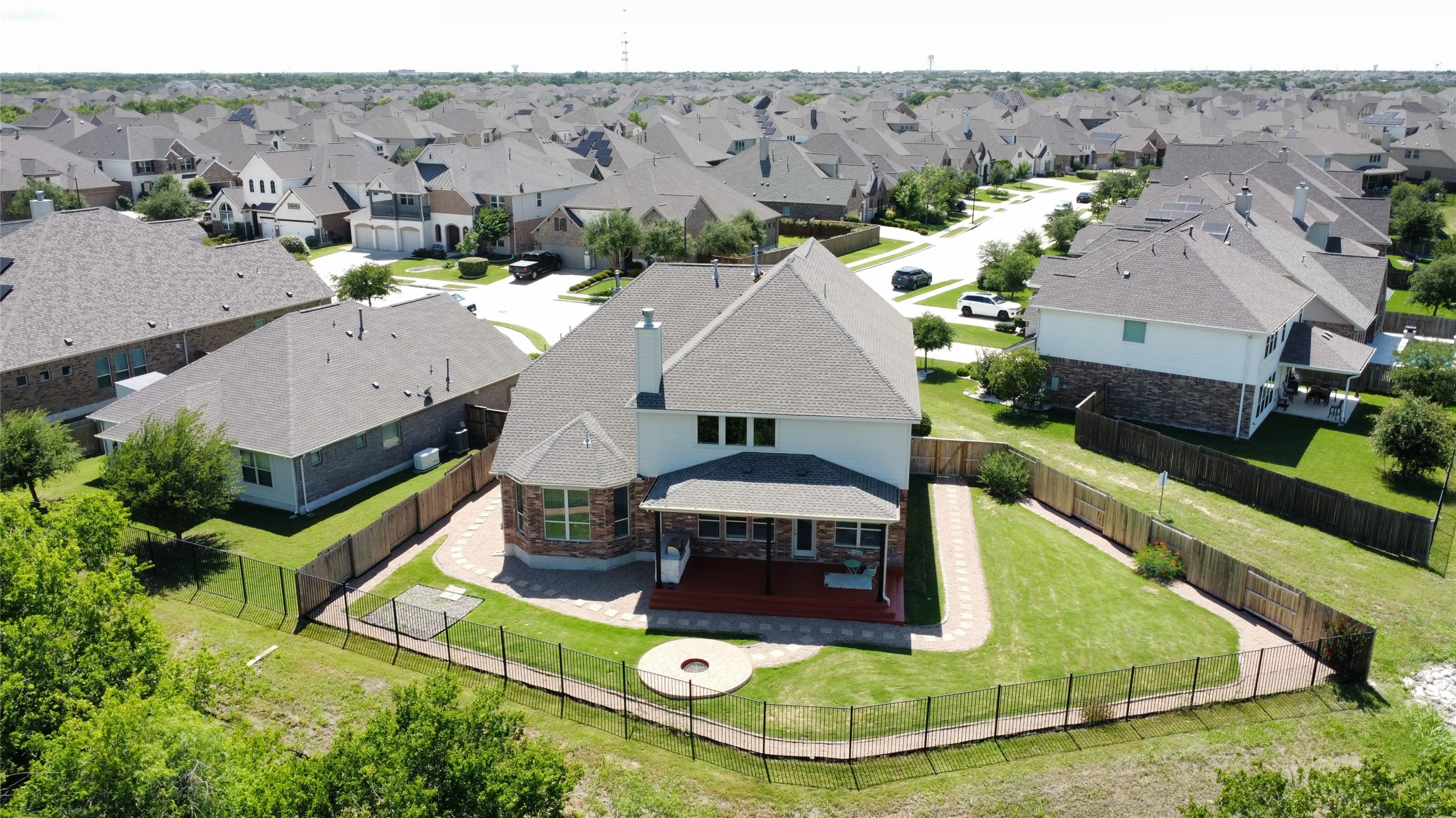 19205 Burrowbridge Road Pflugerville, TX 78660 - Photo 3 of 38 Fantastic yard backing to greenbelt