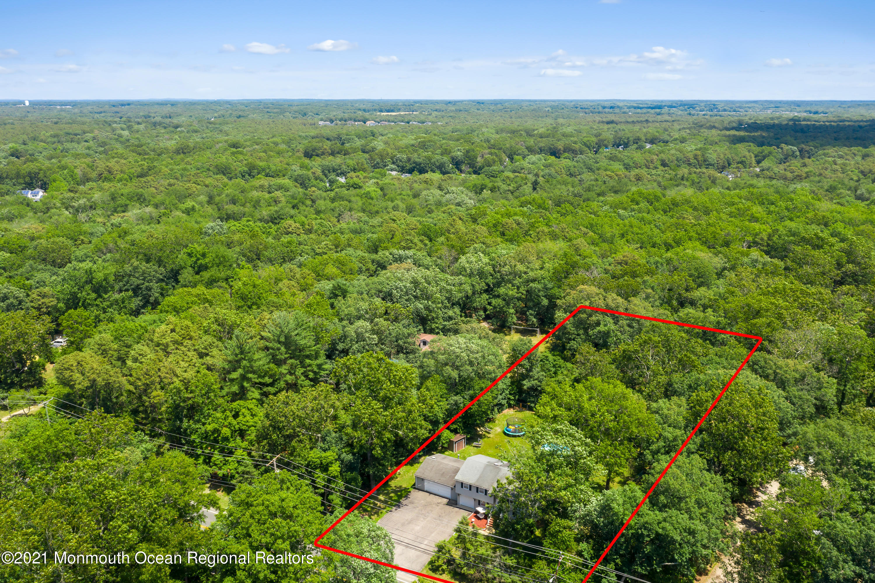401 Cedar Swamp Road Jackson, NJ 08527 - Photo 21 of 22 a view of a yard with an outdoor space