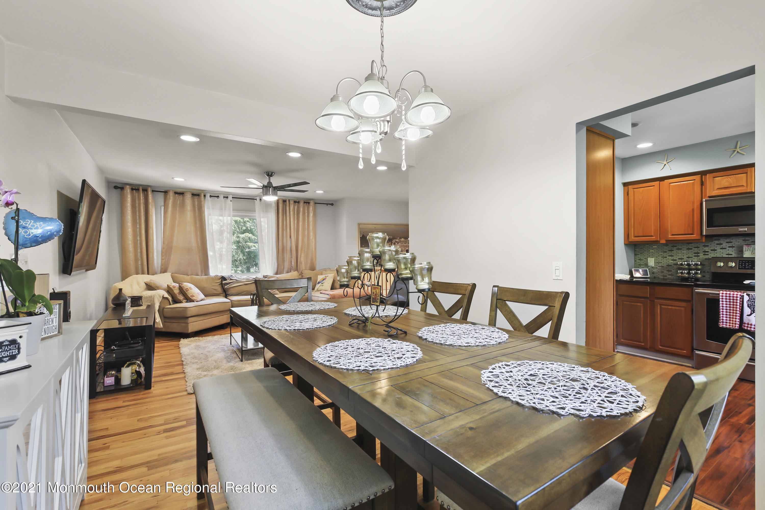 401 Cedar Swamp Road Jackson, NJ 08527 - Photo 5 of 22 a view of a dining room with furniture window and wooden floor
