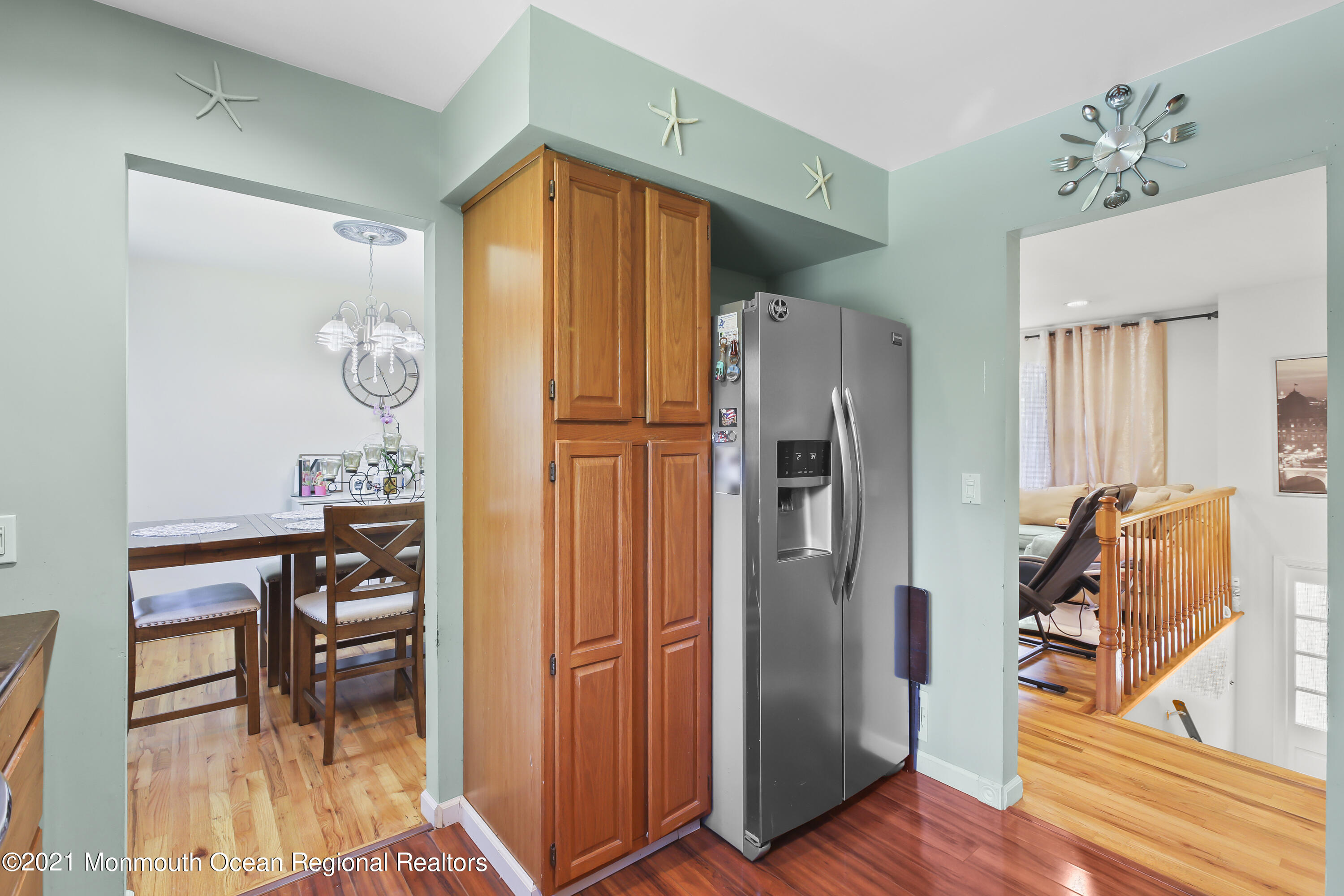 401 Cedar Swamp Road Jackson, NJ 08527 - Photo 7 of 22 a view of kitchen with furniture and refrigerator