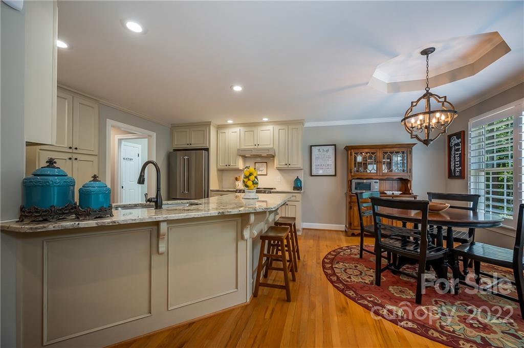 212 Ridgeview Drive Rutherfordton, NC 28139 - Photo 11 of 47 a view of a dining room with furniture and wooden floor