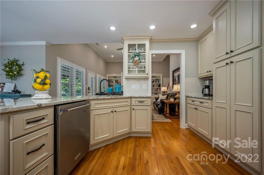 212 Ridgeview Drive Rutherfordton, NC 28139 - Photo 13 of 47 a kitchen with a sink stainless steel appliances and cabinets