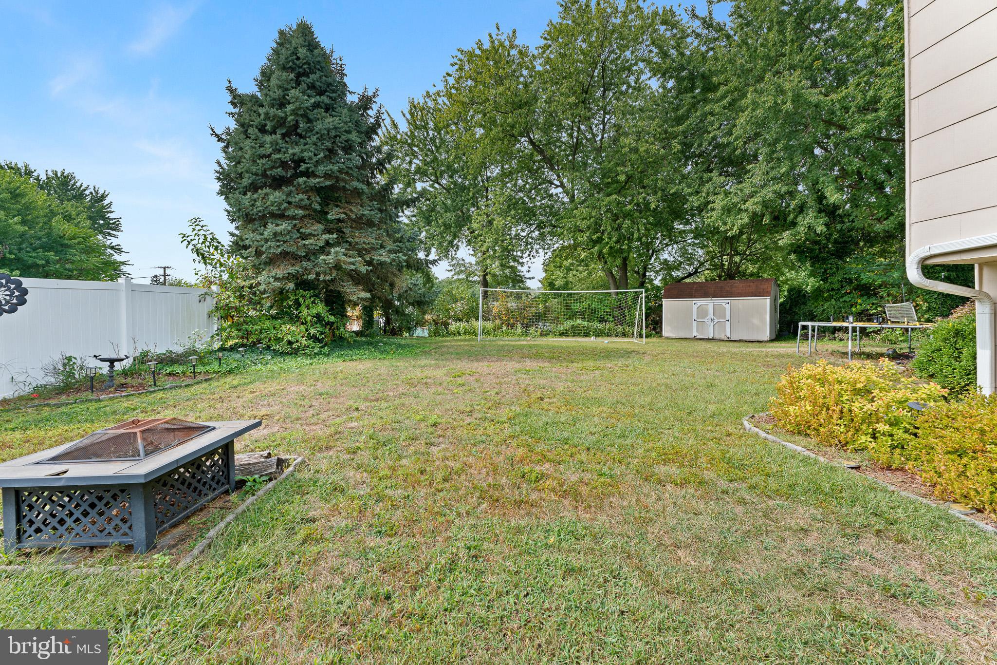 2305 Andover Road Cinnaminson, NJ 08077 - Photo 26 of 31 a backyard of a house with yard and trampoline