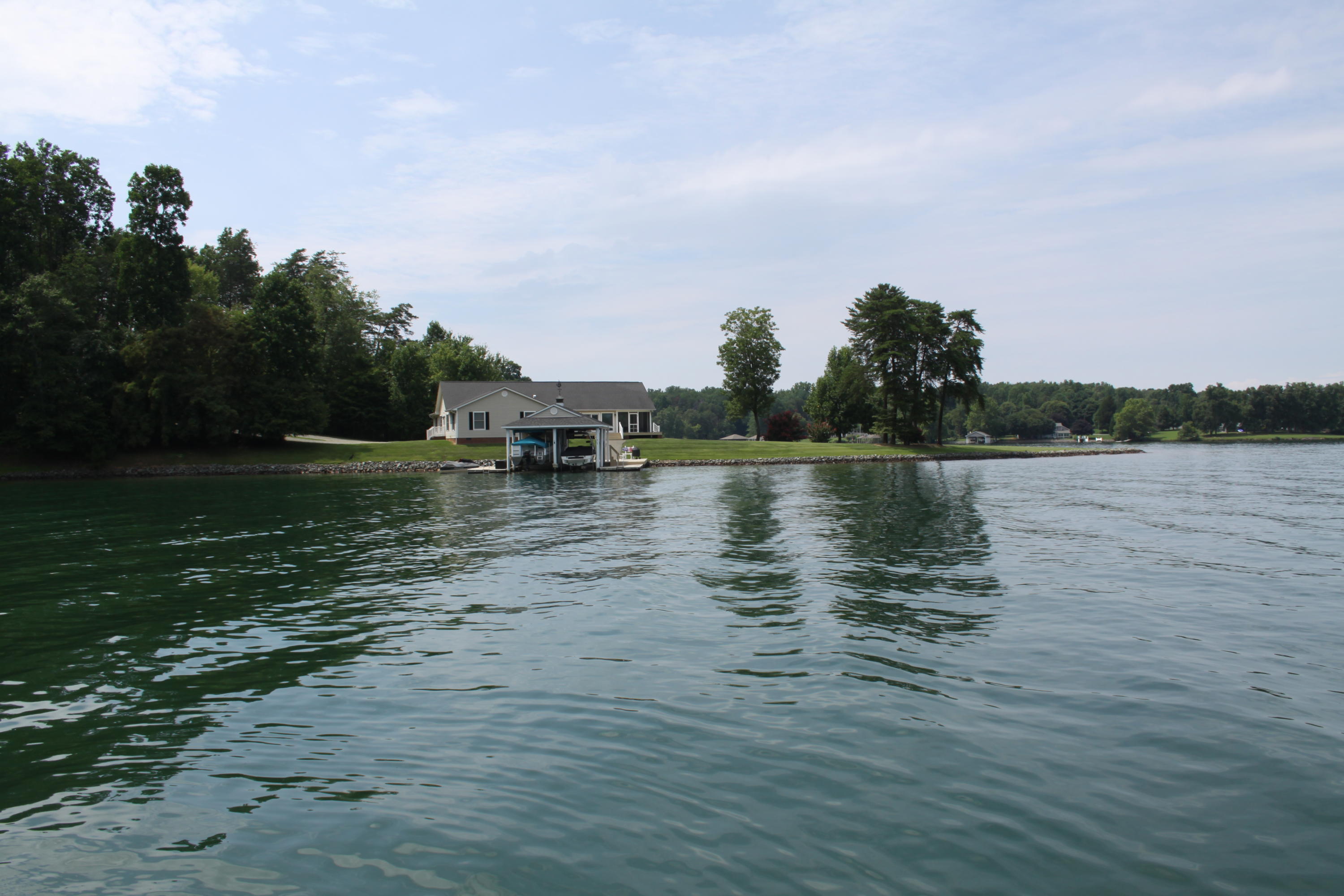 699 Lakestone Road Union Hall, VA 24176 - Photo 48 of 49 Lake View from Boat Dock