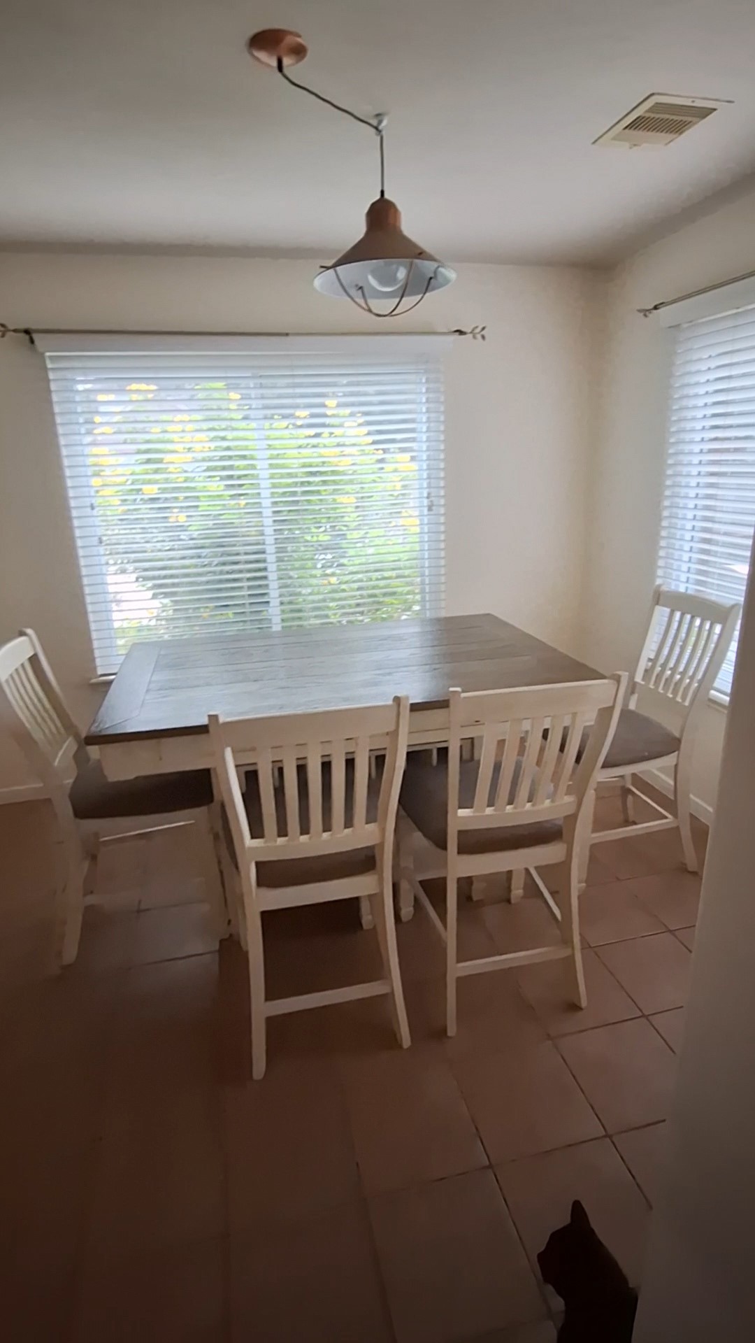 Breakfast nook.