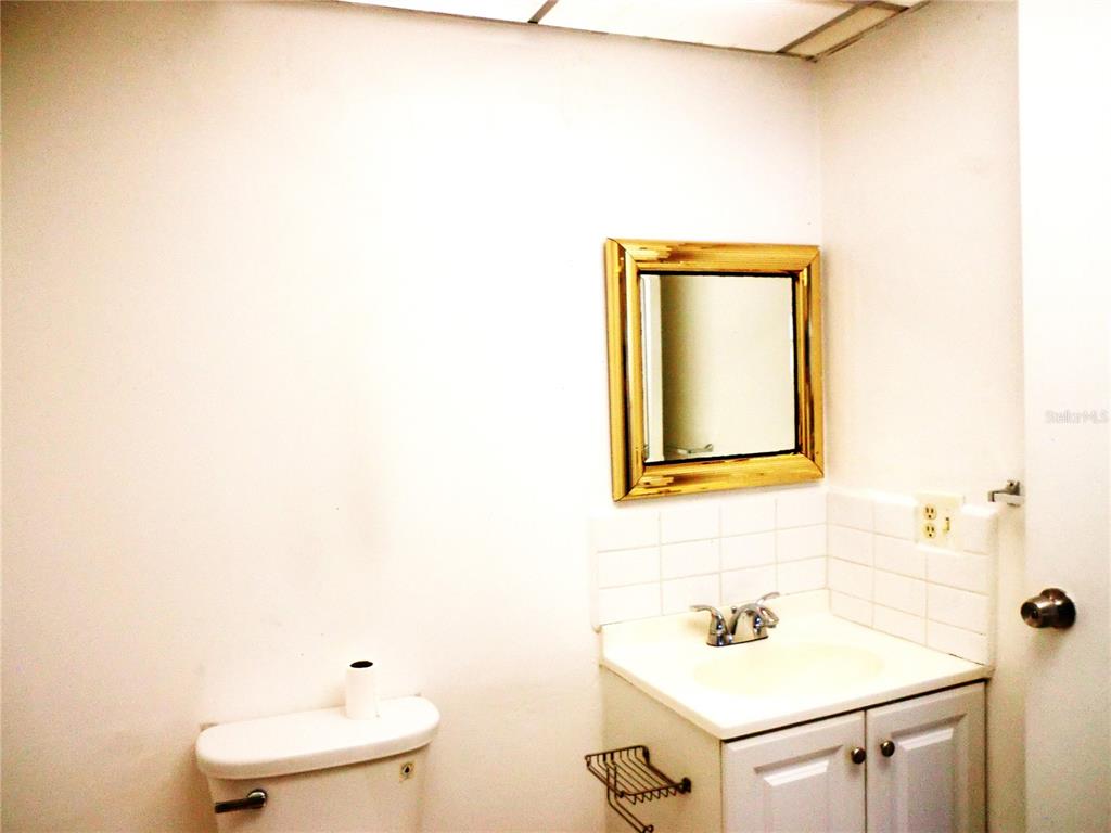 102 Cambridge Trail, Unit 229 Sun City Center, FL 33573 - Photo 15 of 18 a bathroom with a sink and a toilet