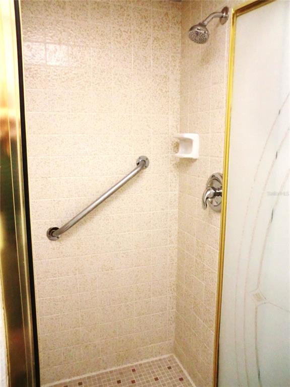 102 Cambridge Trail, Unit 229 Sun City Center, FL 33573 - Photo 16 of 18 a bathroom with a shower
