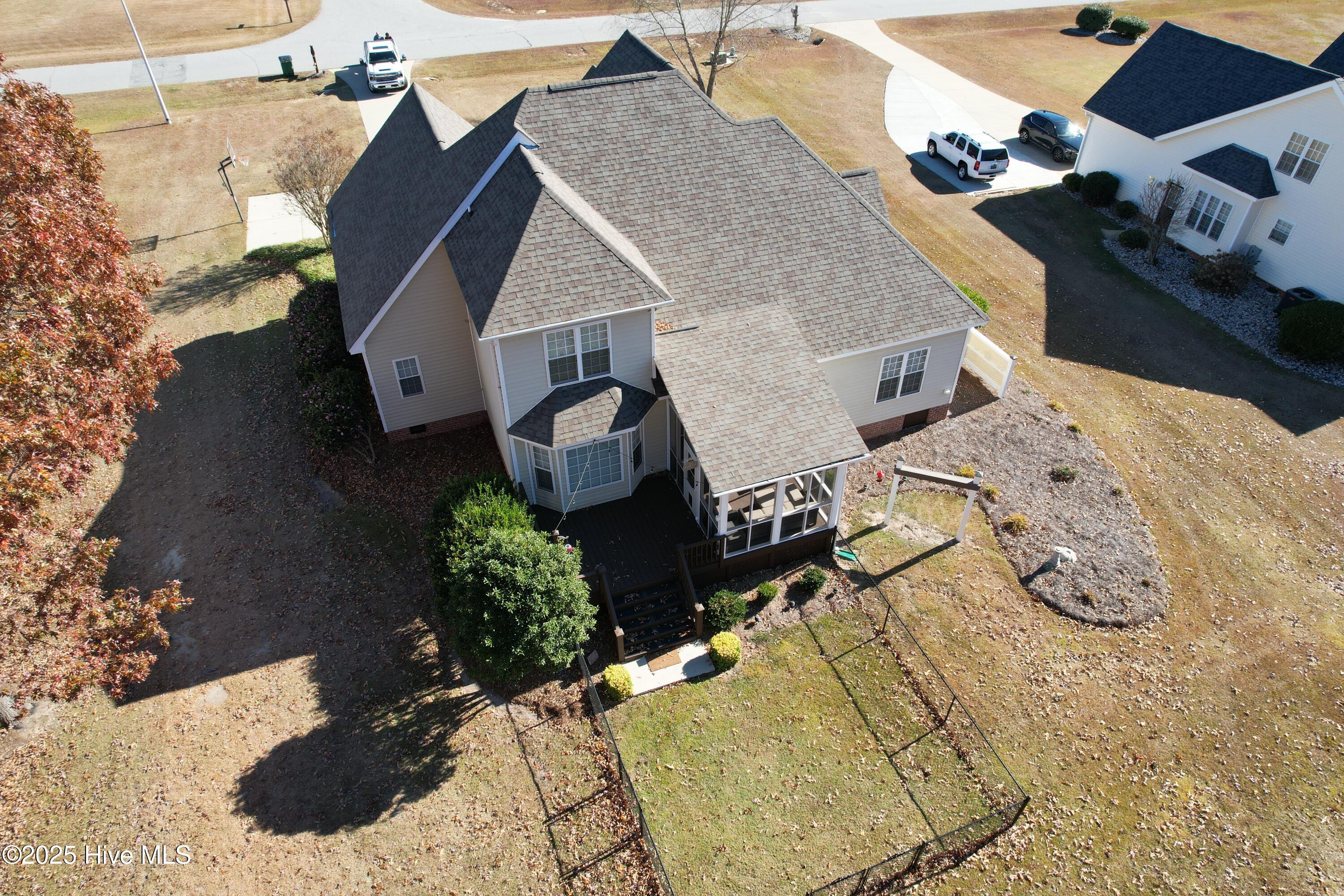 4980 Shepherds Way Drive Battleboro, NC 27809 - Photo 41 of 41 Arial view back yard