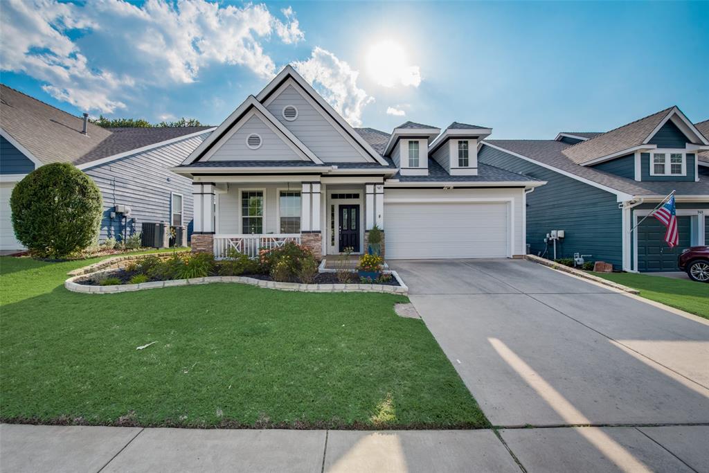 front view of house with a yard