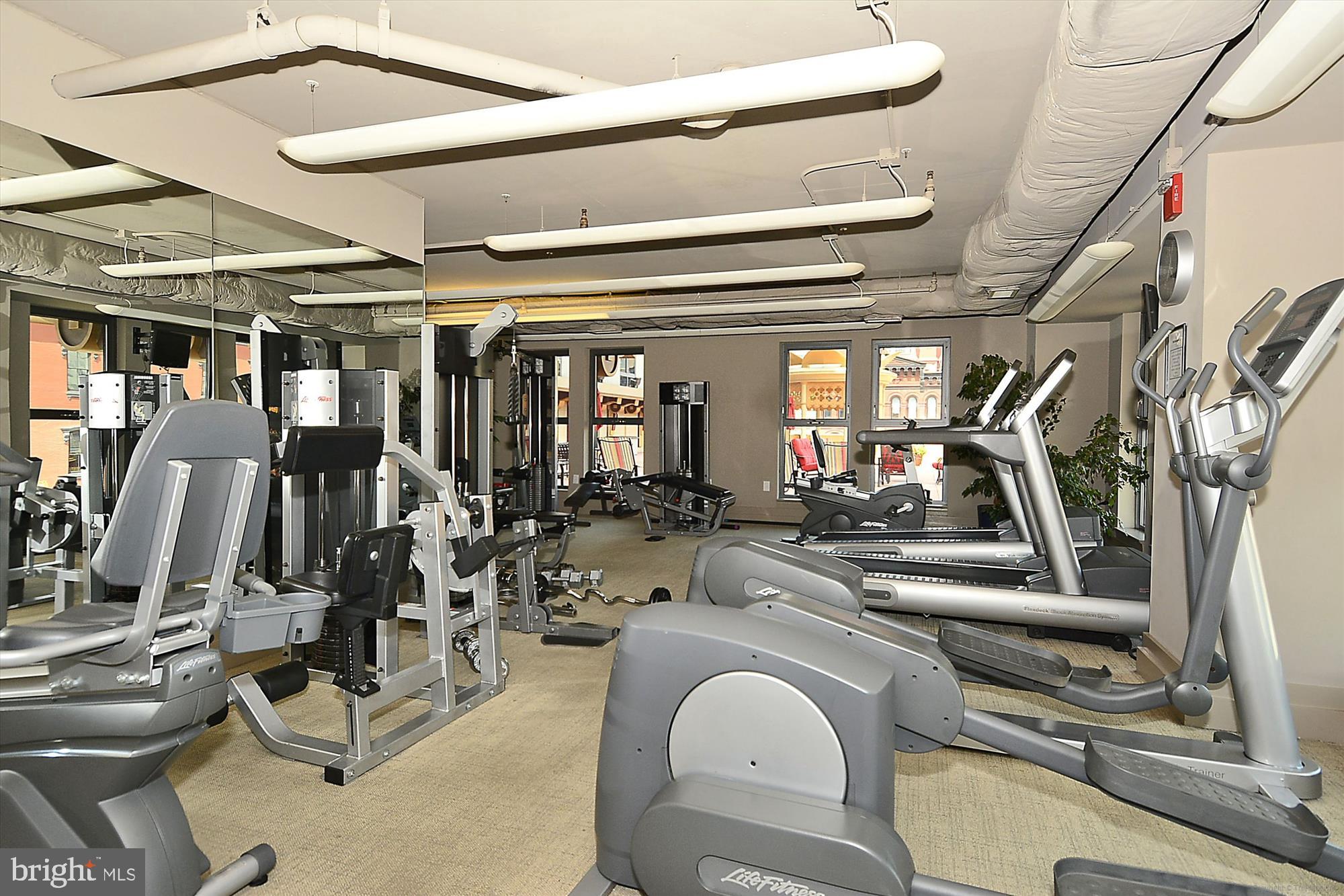 777 7th Street Northwest, Unit 804 Washington, DC 20001 - Photo 35 of 58 a view of a room with gym equipment