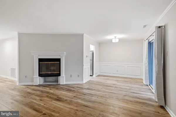 a view of a livingroom with a fireplace