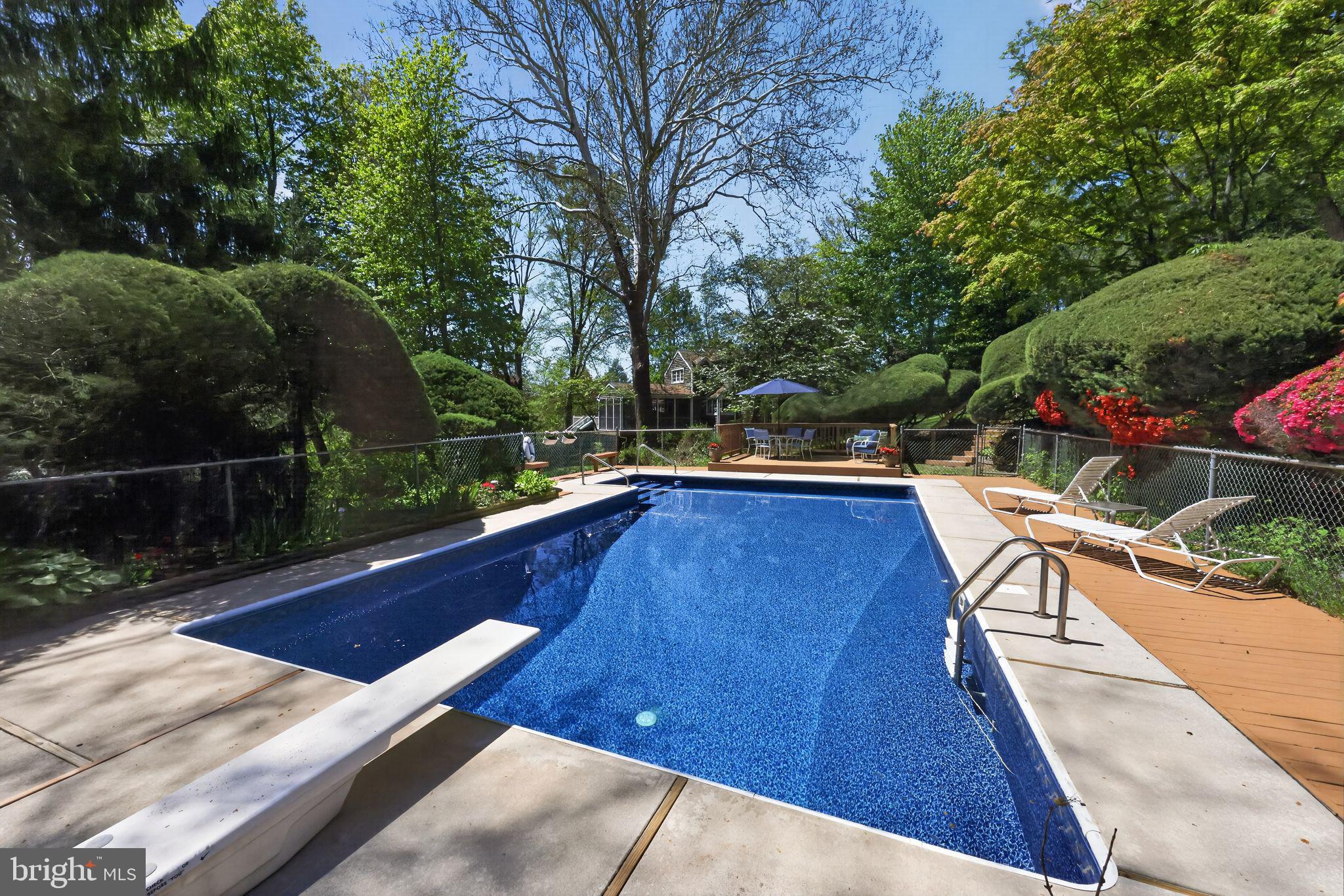 1231 Robin Hill Road Media, PA 19063 - Photo 3 of 47 In-ground pool with new liner