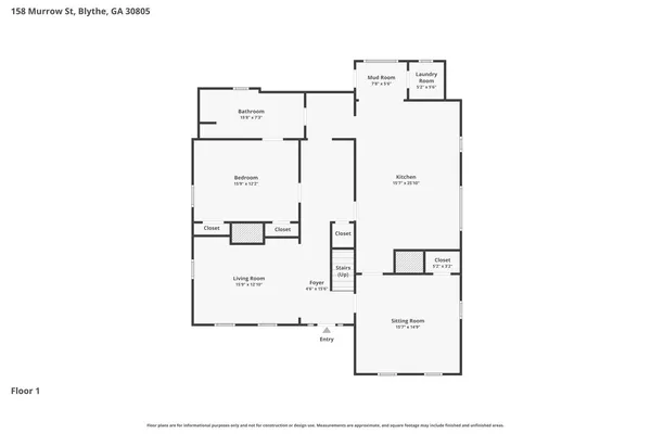$335,000 | 158 Murrow Street, Blythe, GA 30805