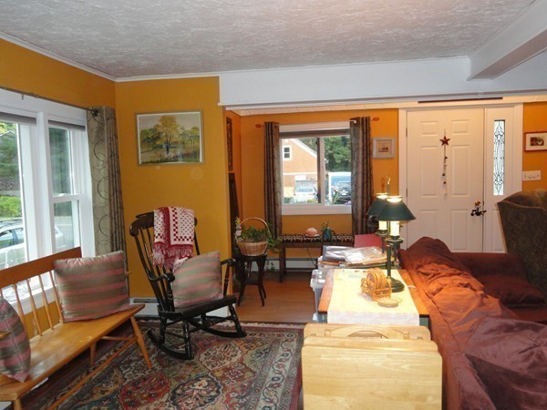 431 Spring Street Hanson, MA 02341 - Photo 8 of 21 a living room with furniture and large windows