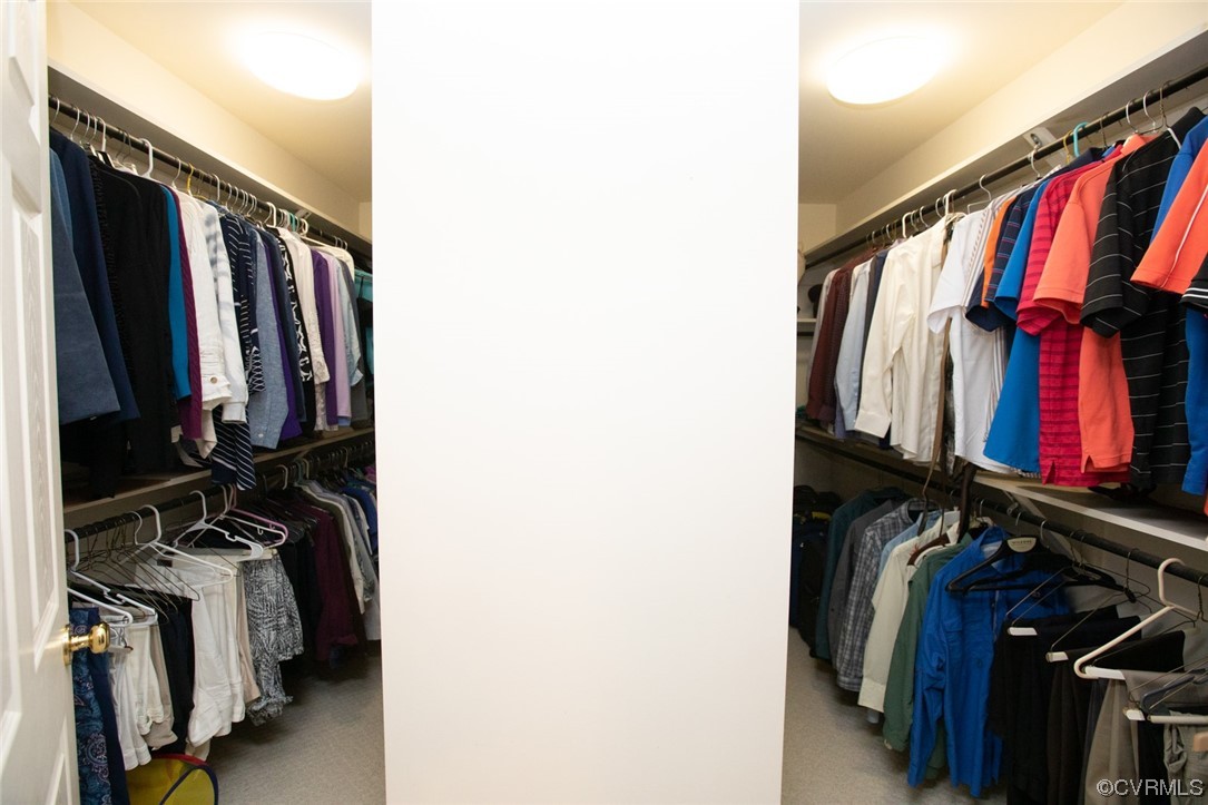 3384 Rice Creek Road Farmville, VA 23901 - Photo 23 of 50 a view of walk in closet with clothes and shoes