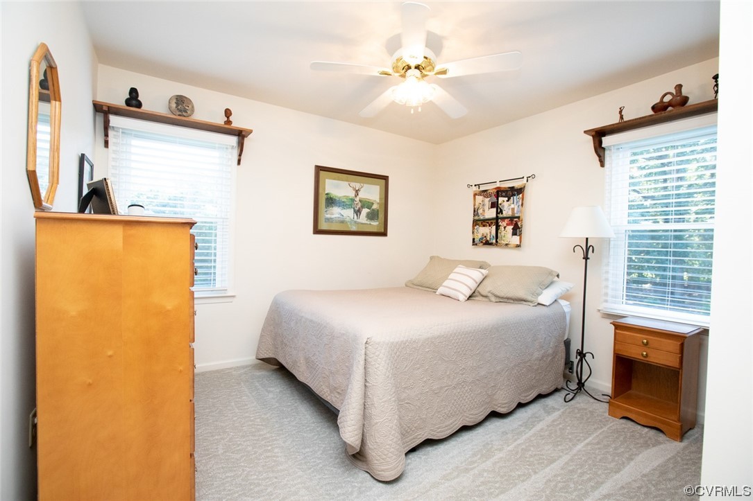 3384 Rice Creek Road Farmville, VA 23901 - Photo 30 of 50 a bedroom with a bed and a painting on the wall