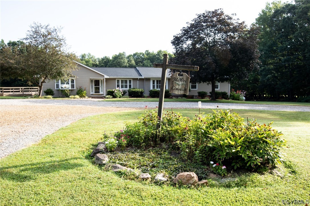 3384 Rice Creek Road Farmville, VA 23901 - Photo 3 of 50 a front view of a house with a yard