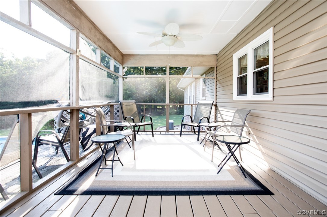 3384 Rice Creek Road Farmville, VA 23901 - Photo 34 of 50 a view of a patio with couches table and chairs