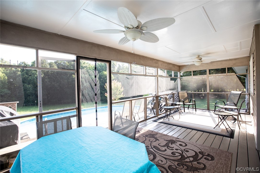 3384 Rice Creek Road Farmville, VA 23901 - Photo 35 of 50 a bedroom with furniture and a large window