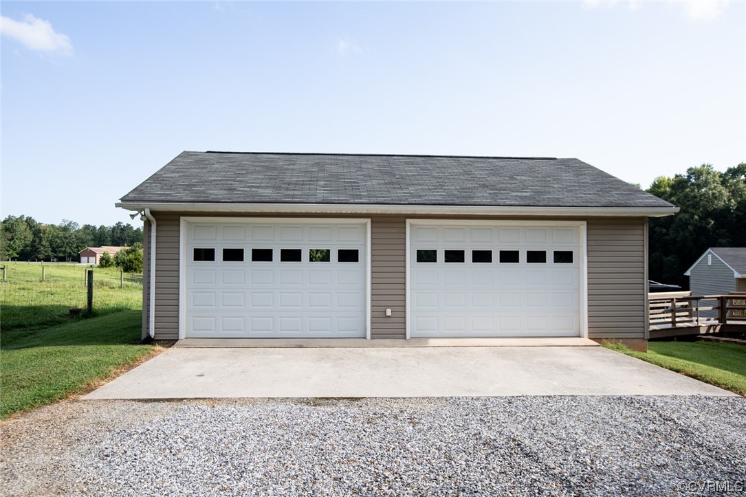 3384 Rice Creek Road Farmville, VA 23901 - Photo 38 of 50 a front view of a house with a garden