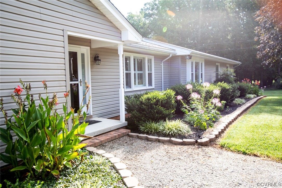 3384 Rice Creek Road Farmville, VA 23901 - Photo 8 of 50 a view of a backyard with plants