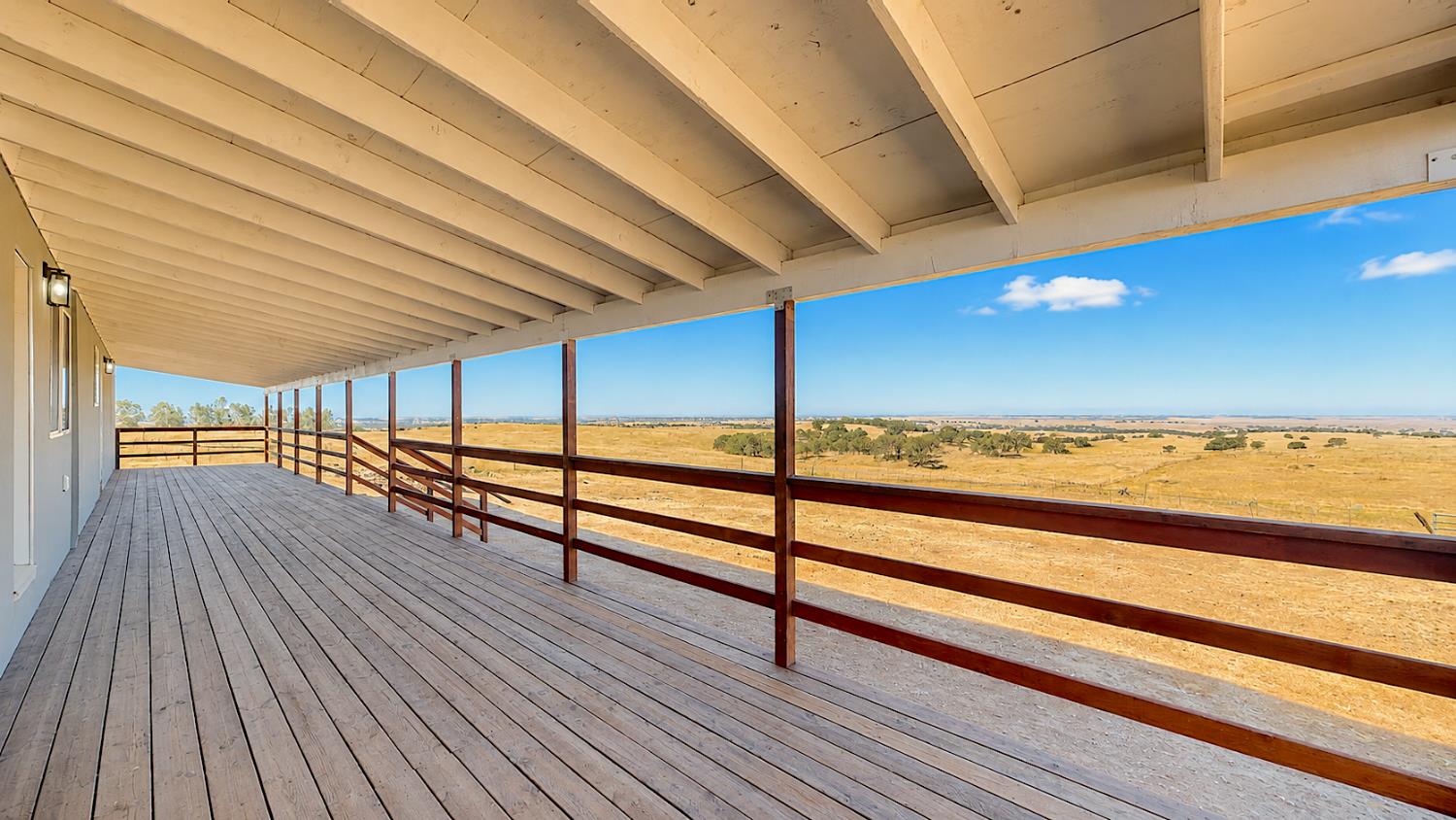 4728 Zorro Road La Grange, CA 95329 - Photo 8 of 56 Covered Deck overlooking the foothills into the Central Valley