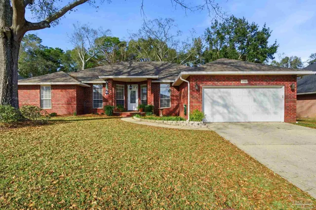 front view of house with a yard