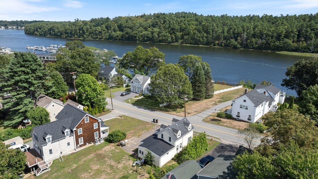 15 Beacon Street Amesbury, MA 01913 - Photo 33 of 41 an aerial view of a house with a lake view