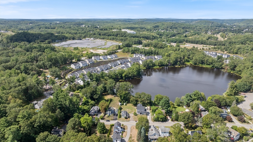 15 Beacon Street Amesbury, MA 01913 - Photo 36 of 41 an aerial view of residential houses with outdoor space and trees