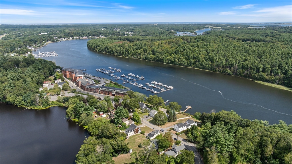 15 Beacon Street Amesbury, MA 01913 - Photo 40 of 41 an aerial view of a residential houses with outdoor space and trees