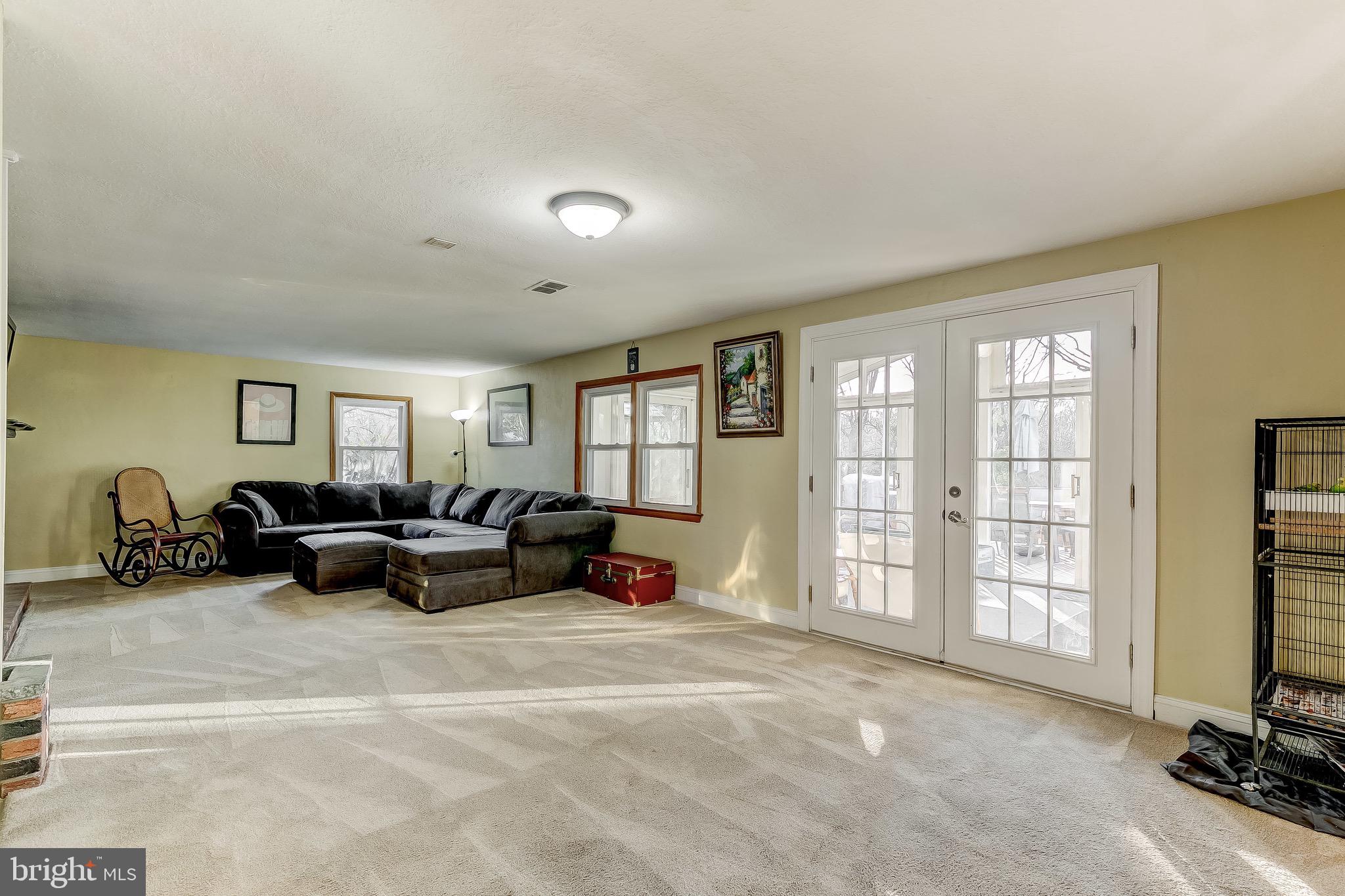 9502 Buckhorn Road Baltimore, MD 21234 - Photo 22 of 39 Large Lower Level Recreation Room