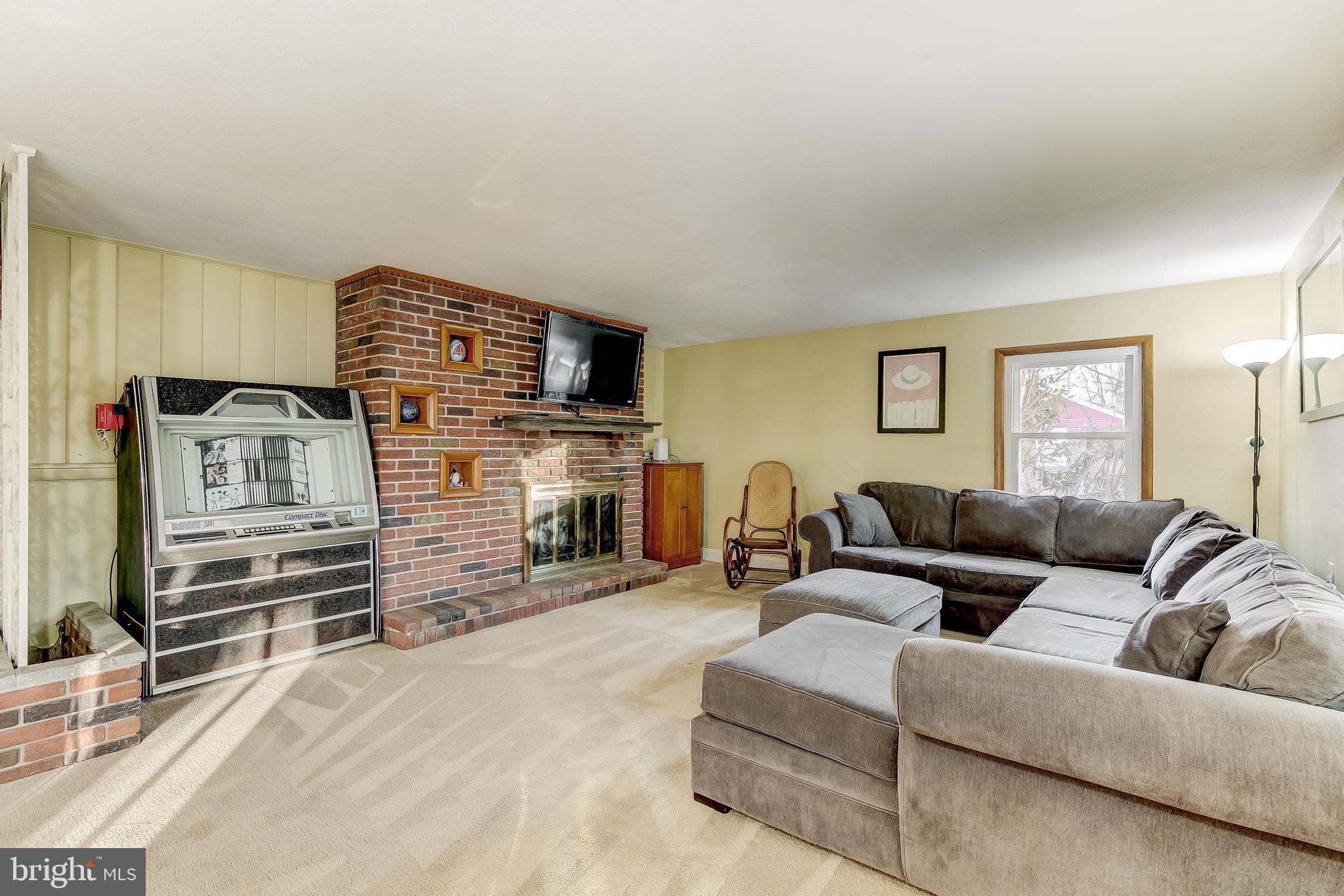 9502 Buckhorn Road Baltimore, MD 21234 - Photo 24 of 39 Recreation Room with Fireplace