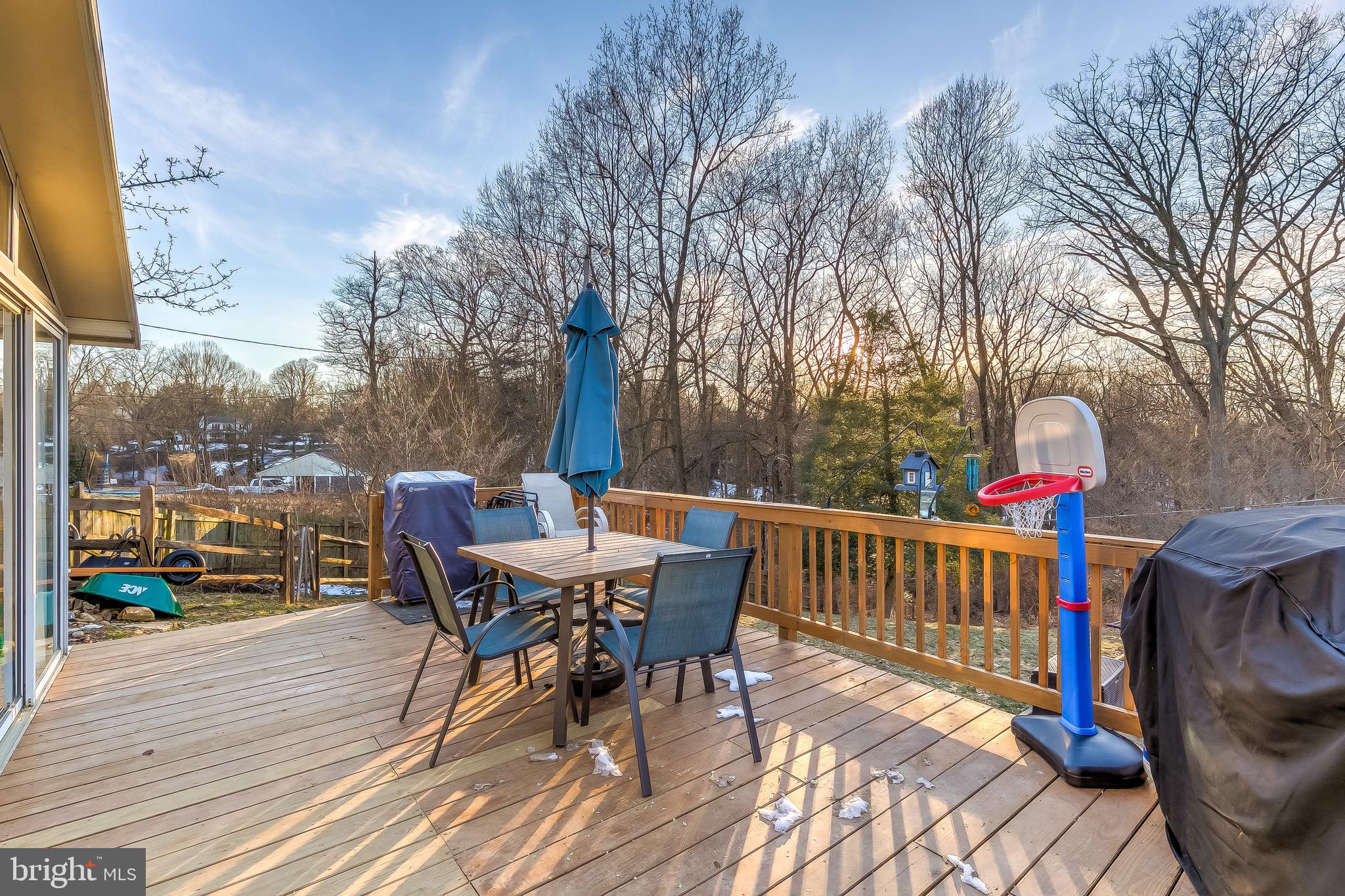 9502 Buckhorn Road Baltimore, MD 21234 - Photo 32 of 39 Deck overlooking a fantastic yard!