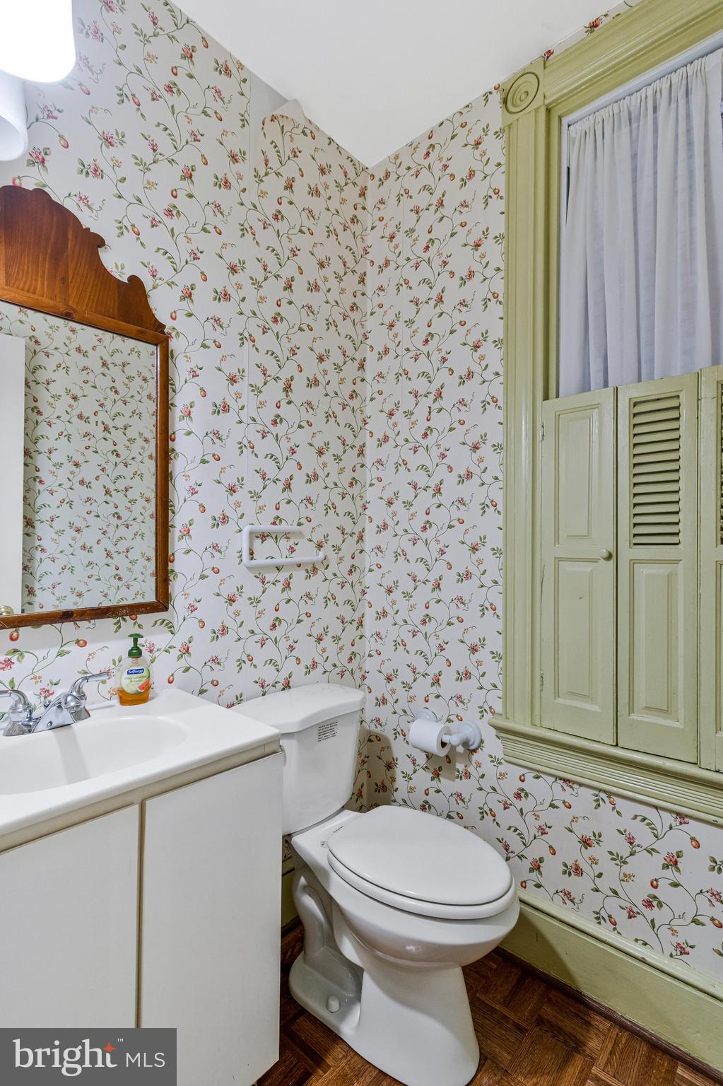 626 A Street Northeast Washington, DC 20002 - Photo 13 of 33 a bathroom with a sink and a toilet