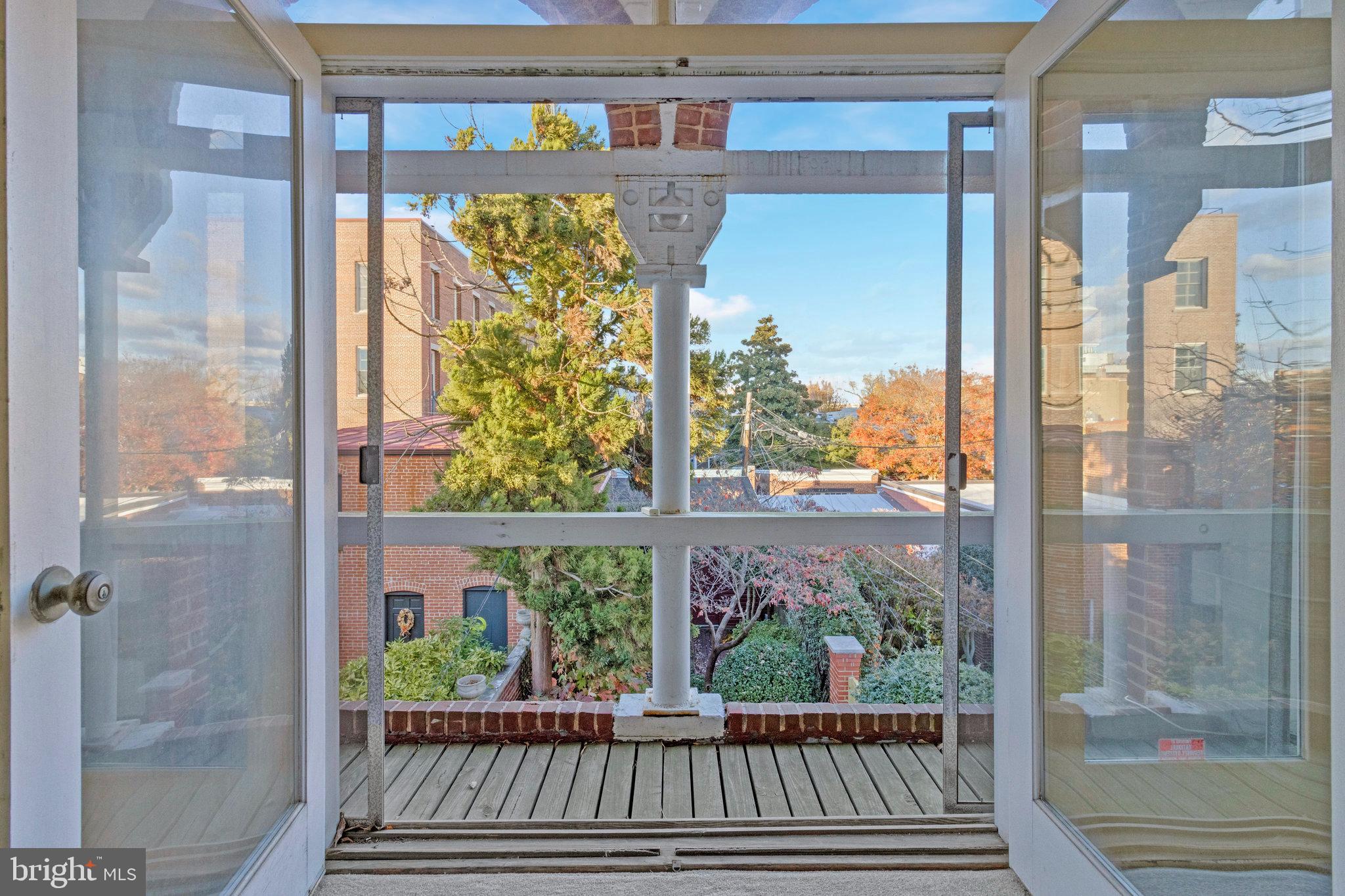 626 A Street Northeast Washington, DC 20002 - Photo 24 of 33 a view of a glass door with glass door