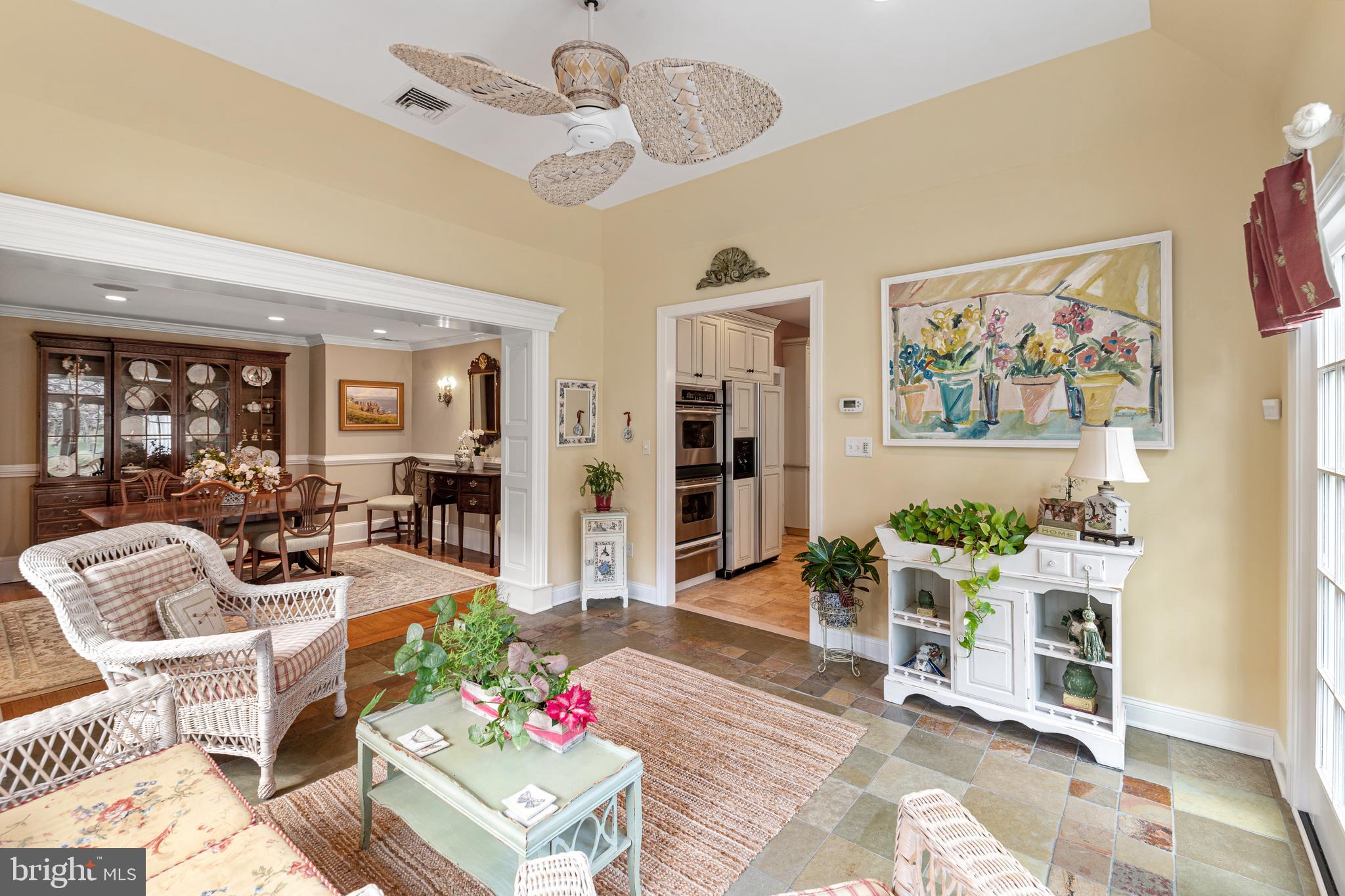 654 Andover Road Newtown Square, PA 19073 - Photo 9 of 47 Sunroom opens to Kitchen