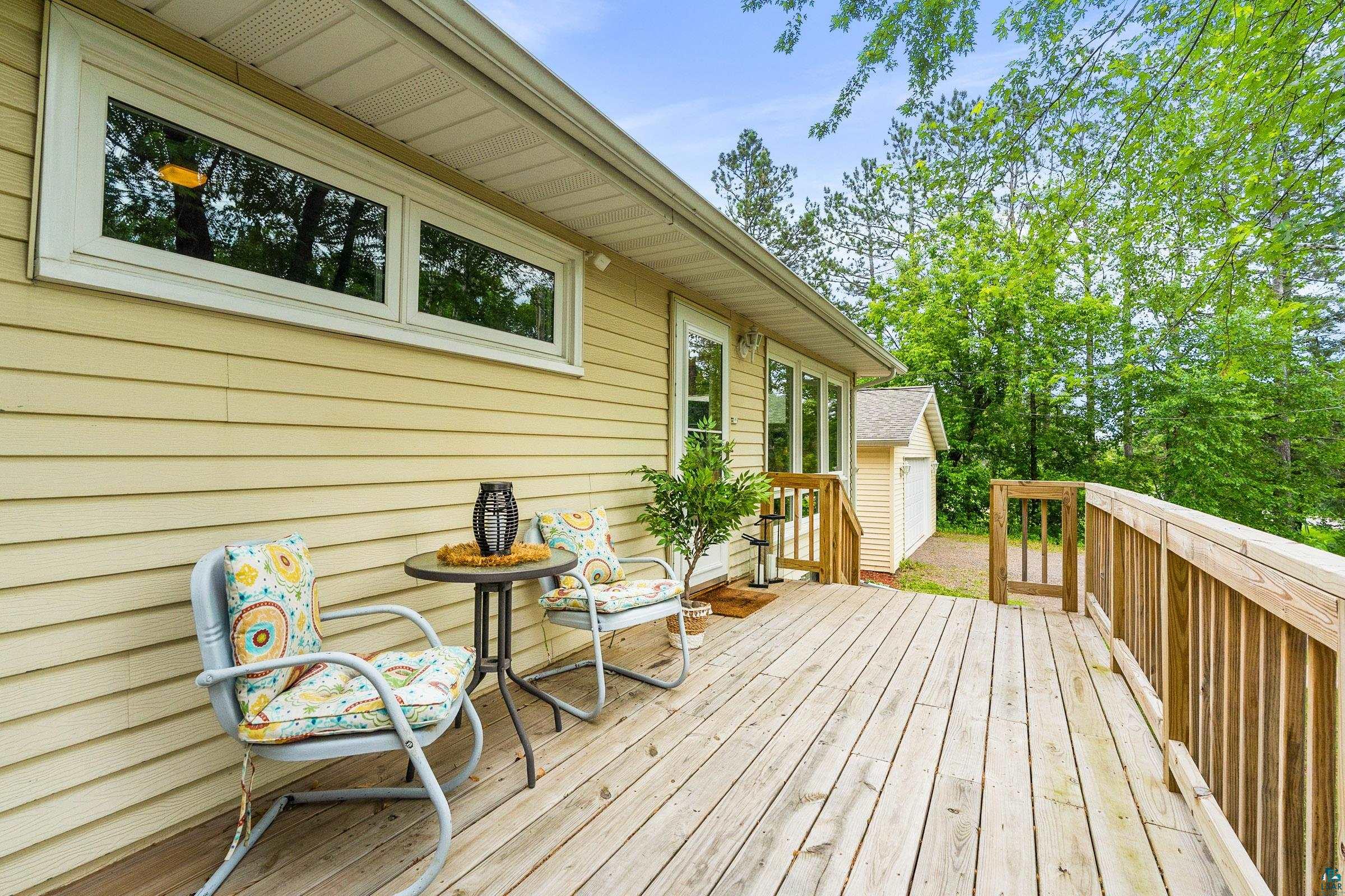 4869 Anderson Road Hermantown, MN 55811 - Photo 32 of 40 Front Deck