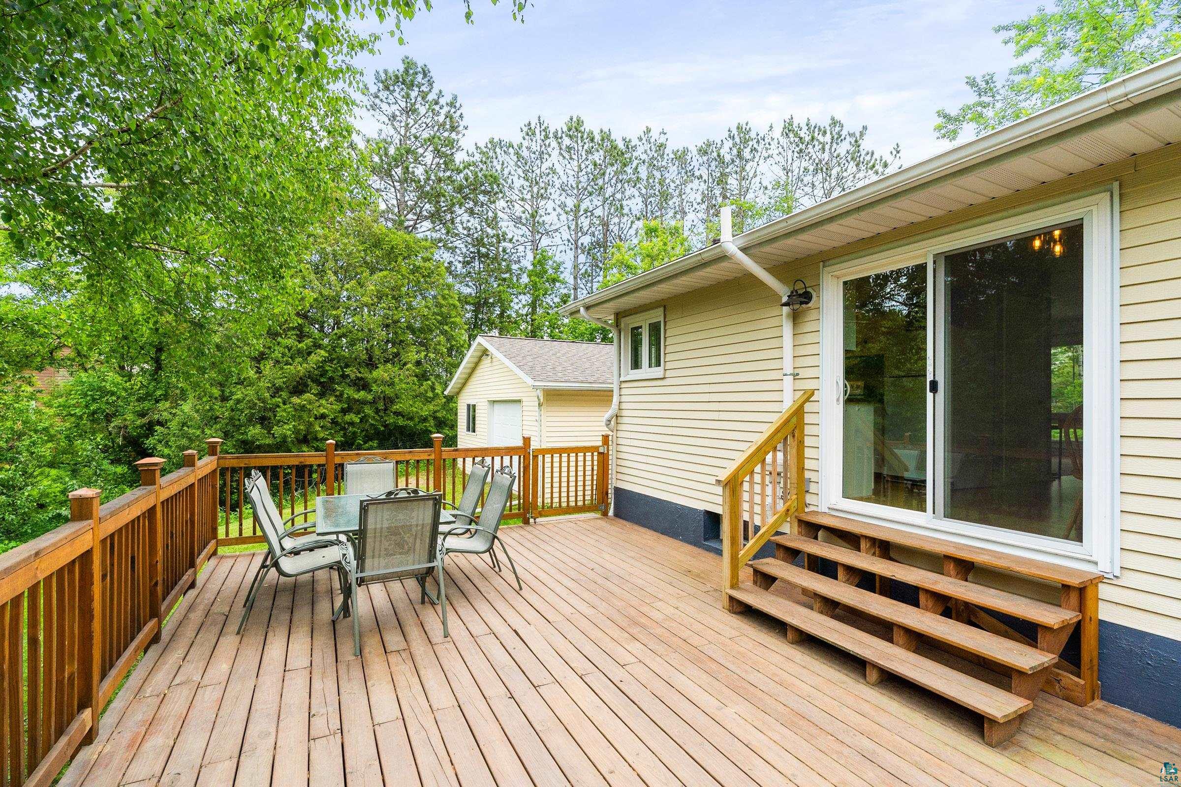 4869 Anderson Road Hermantown, MN 55811 - Photo 34 of 40 Back Deck