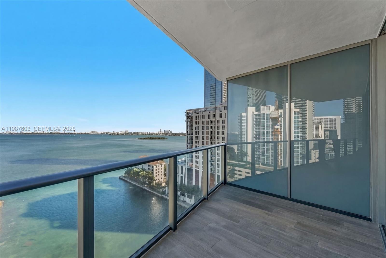 460 Northeast 28th Street, Unit 1601 Miami, FL 33137 - Photo 13 of 41 a view of balcony