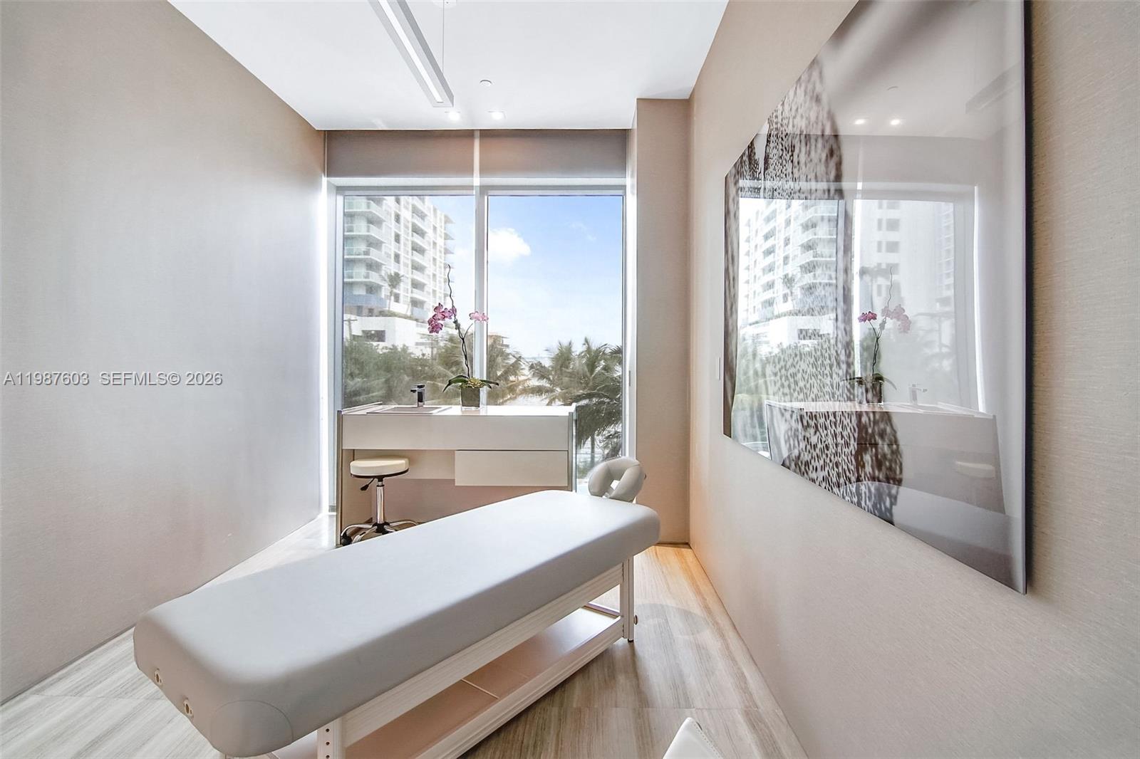 460 Northeast 28th Street, Unit 1601 Miami, FL 33137 - Photo 33 of 41 a room with pool table and windows