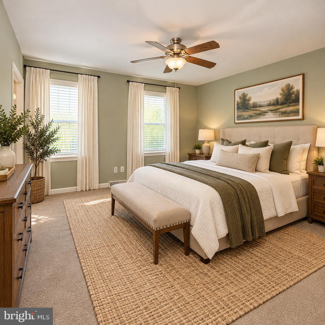 41 Spring Hill Drive Clementon, NJ 08021 - Photo 10 of 22 Virtually Staged Master Suite