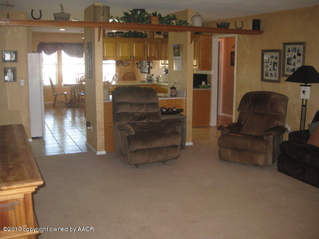 8707 South Blessen Road Amarillo, TX 79119 - Photo 4 of 28 Living room